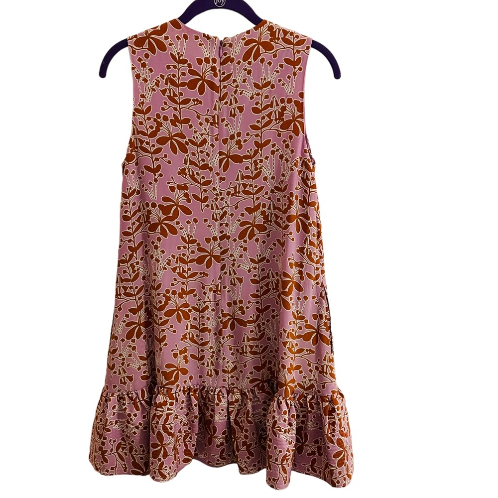 Cynthia Rowley Silk Dress Size 2 Floral - Picture 3 of 4